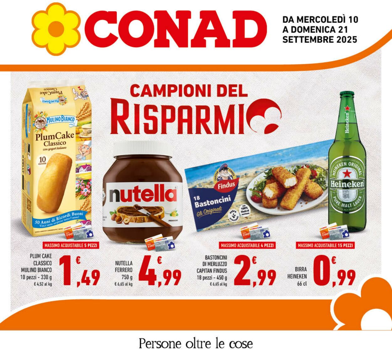 Volantino Conad 09.09.2025 - 09.09.2025