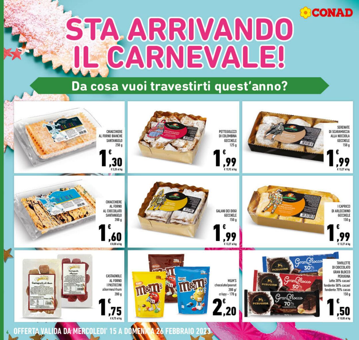 Volantino Conad 15.02.2023 - 26.02.2023