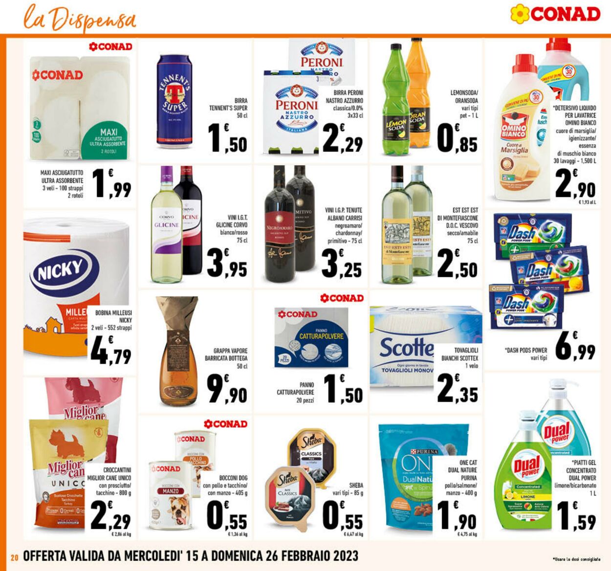 Volantino Conad 15.02.2023 - 26.02.2023