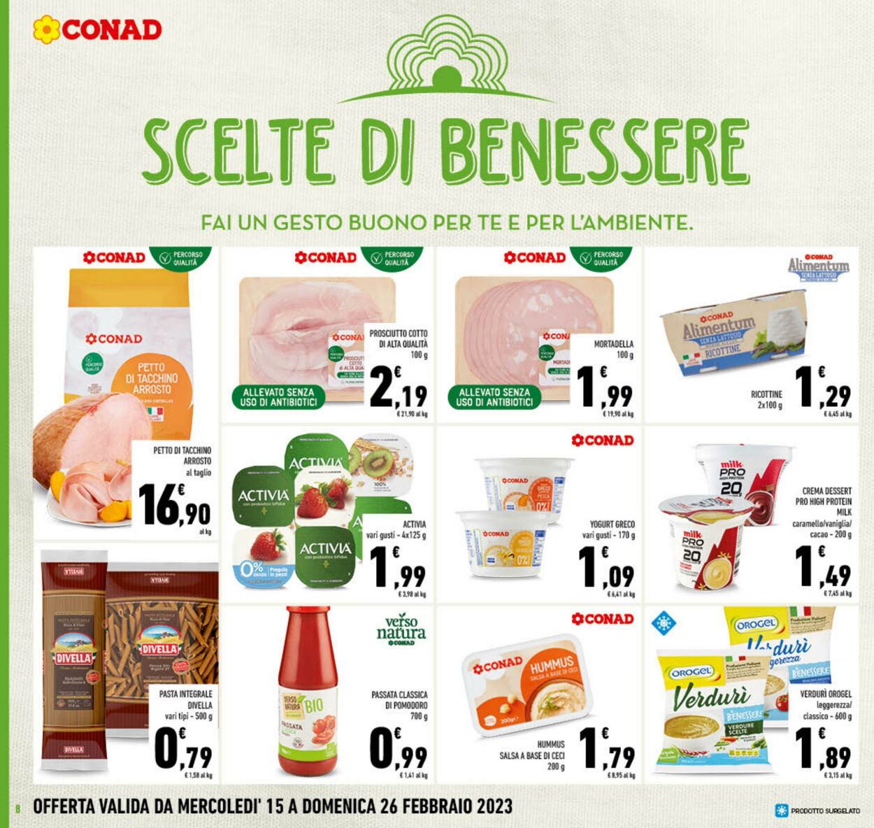 Volantino Conad 15.02.2023 - 26.02.2023