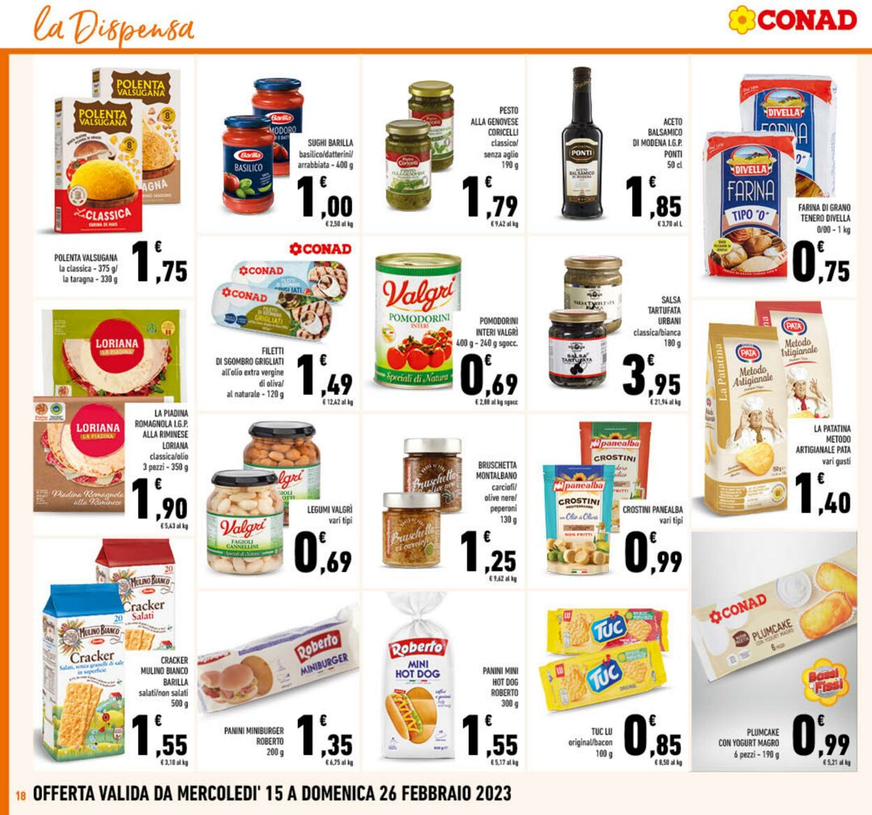 Volantino Conad 15.02.2023 - 26.02.2023