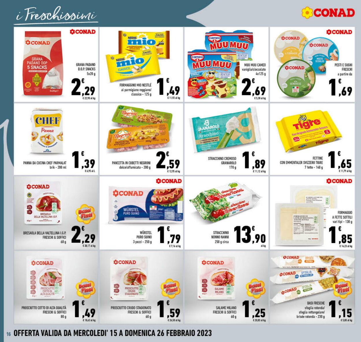 Volantino Conad 15.02.2023 - 26.02.2023