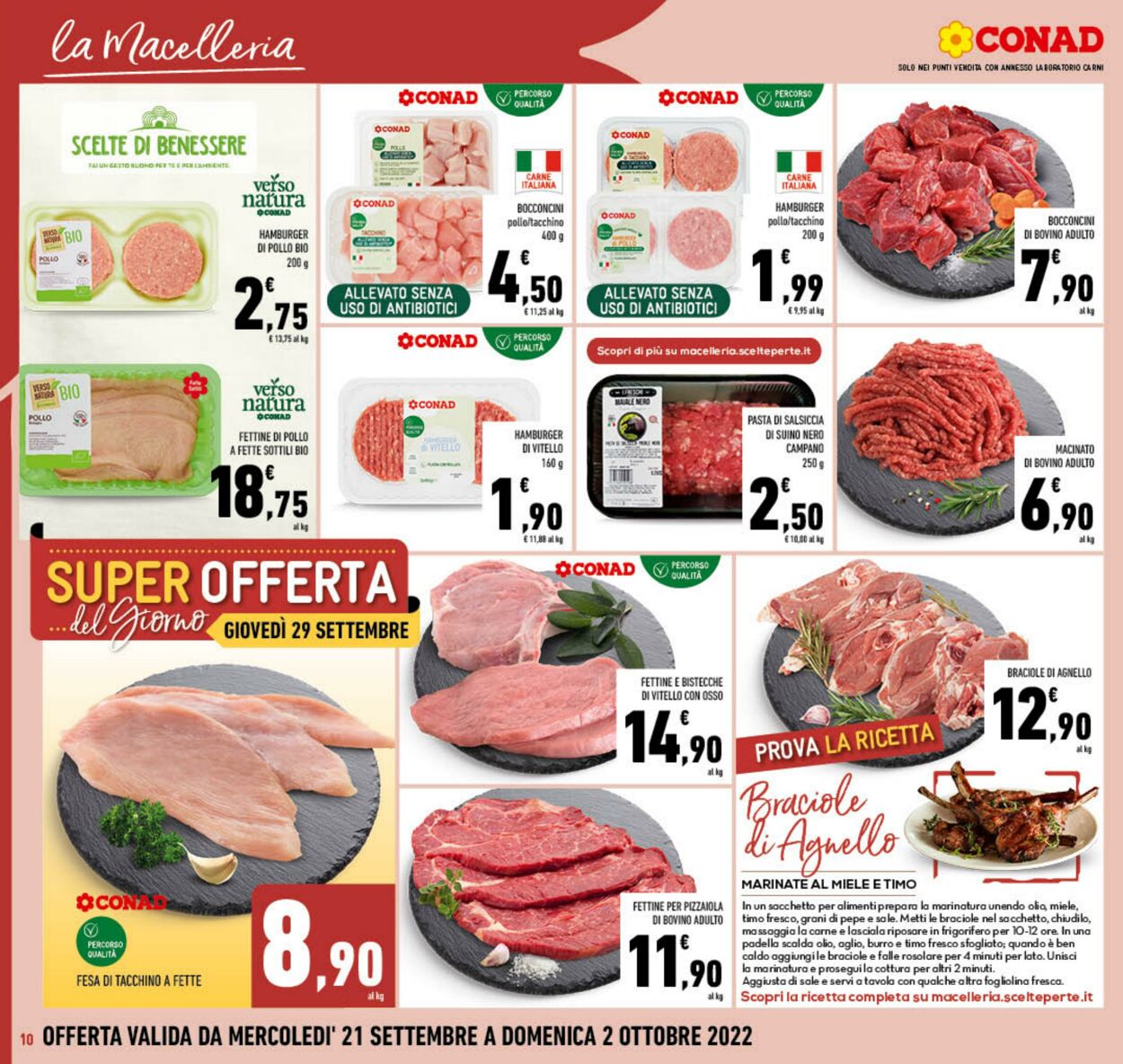 Volantino Conad 21.09.2022 - 02.10.2022