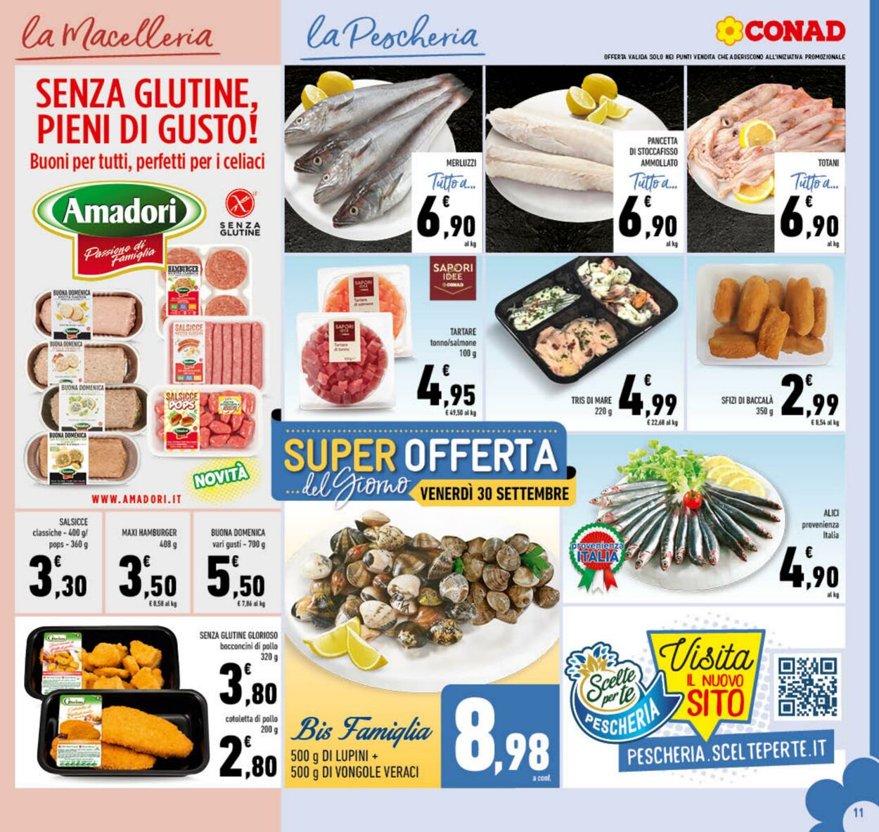 Volantino Conad 21.09.2022 - 02.10.2022