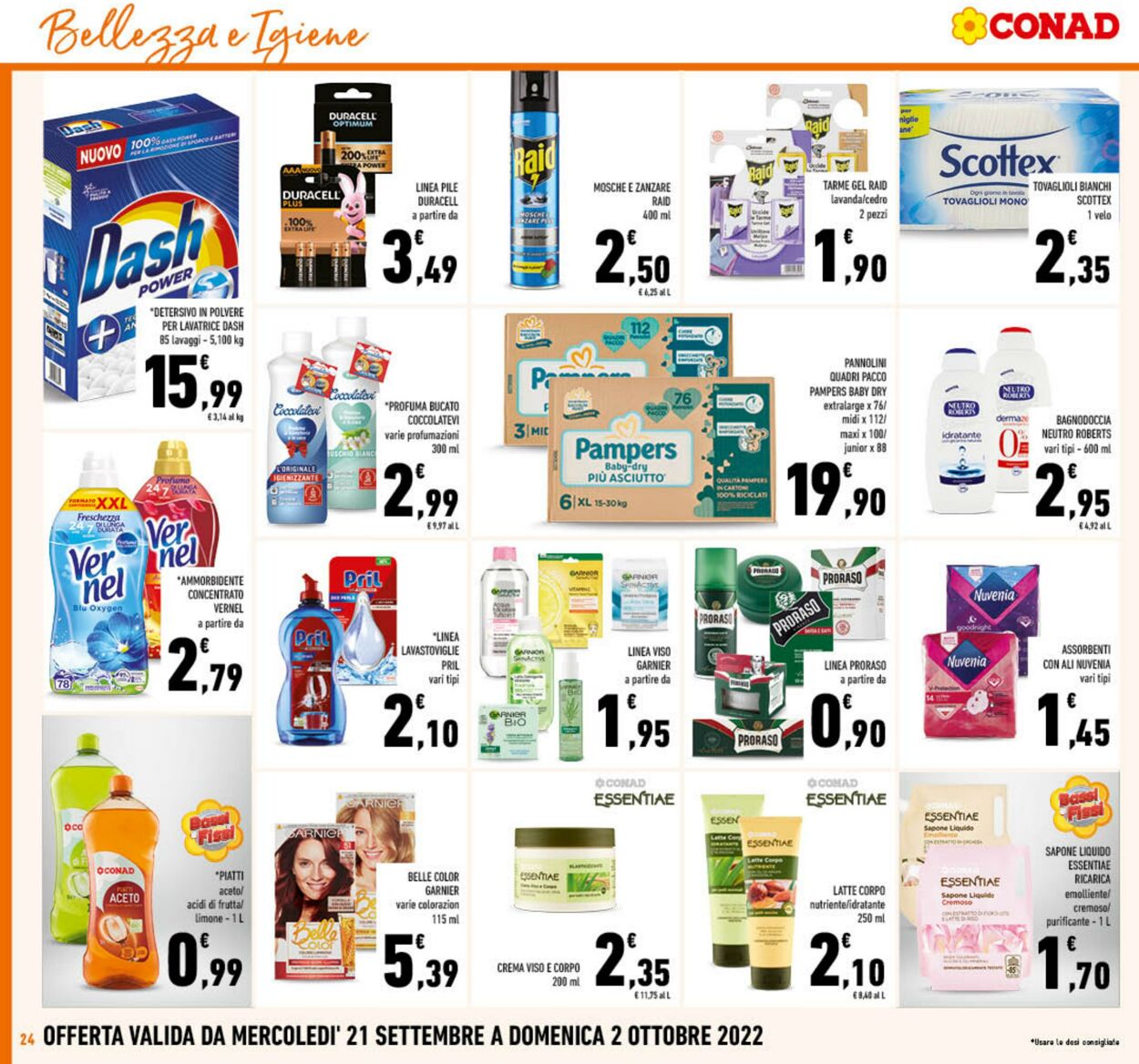 Volantino Conad 21.09.2022 - 02.10.2022