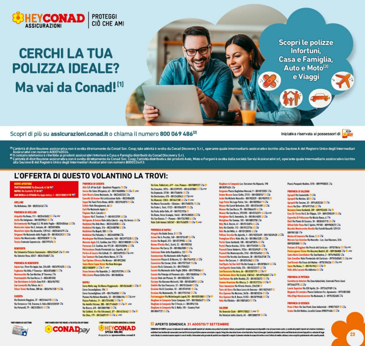 Volantino Conad 01.09.2025 - 01.09.2025