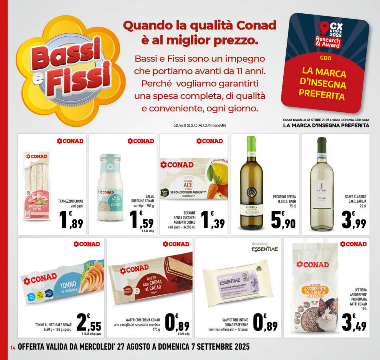 Volantino Conad 01.09.2025 - 01.09.2025