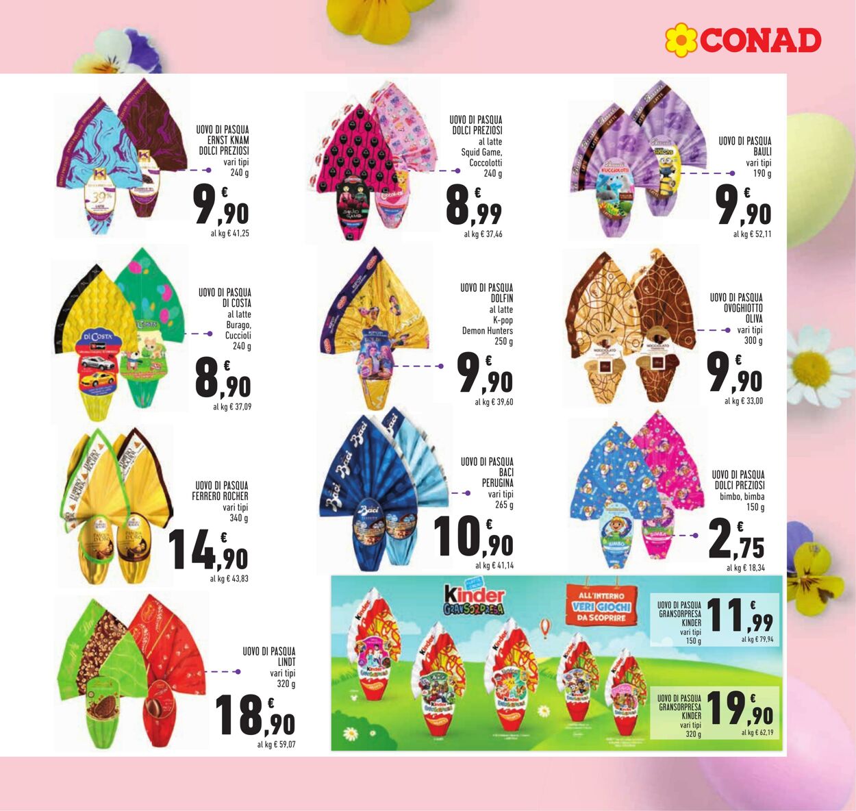 Volantino Conad 25.03.2026 - 06.04.2026