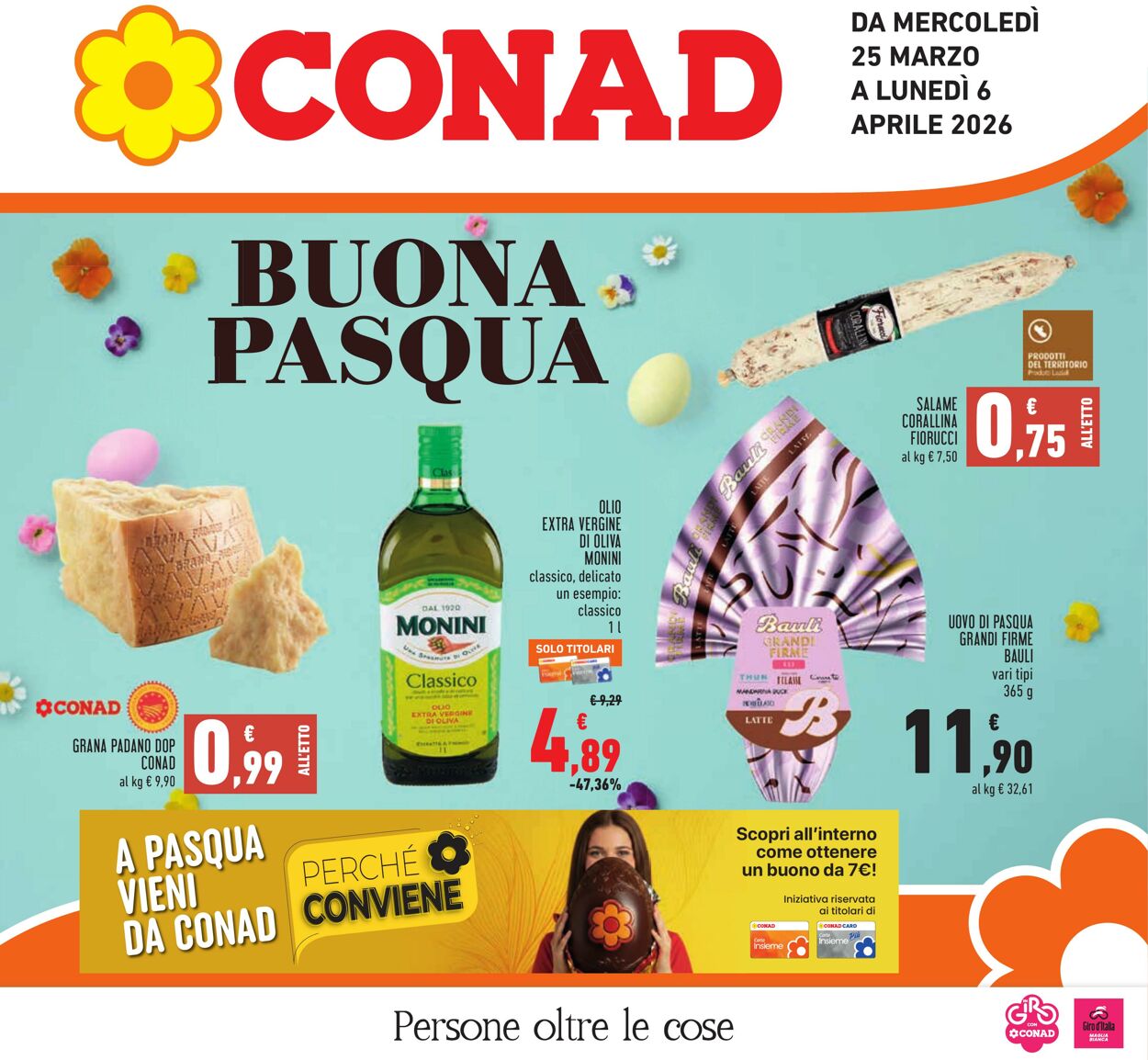 Volantino Conad 25.03.2026 - 06.04.2026