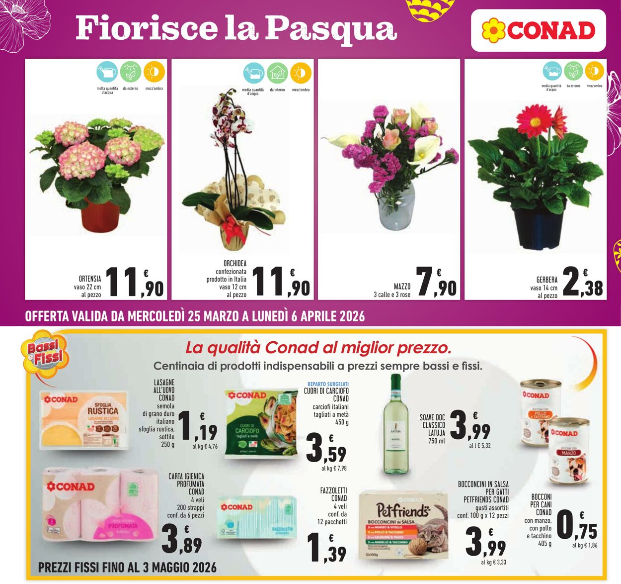 Volantino Conad 25.03.2026 - 06.04.2026