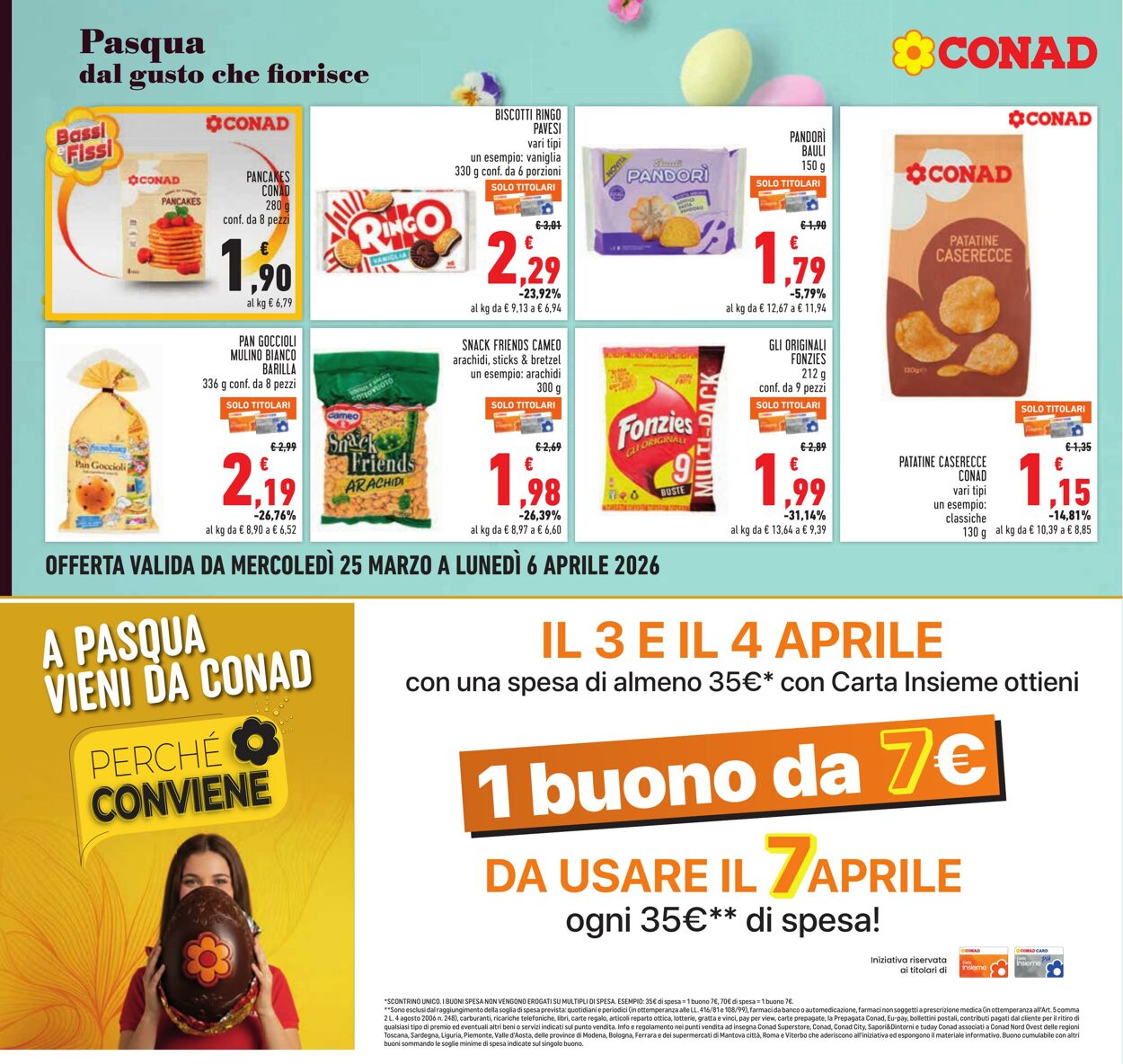 Volantino Conad 25.03.2026 - 06.04.2026