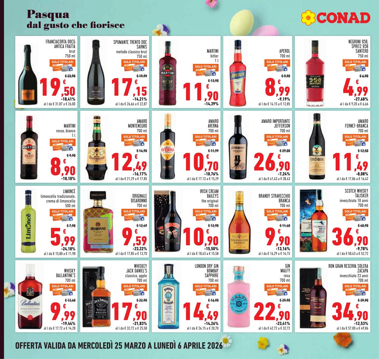 Volantino Conad 25.03.2026 - 06.04.2026