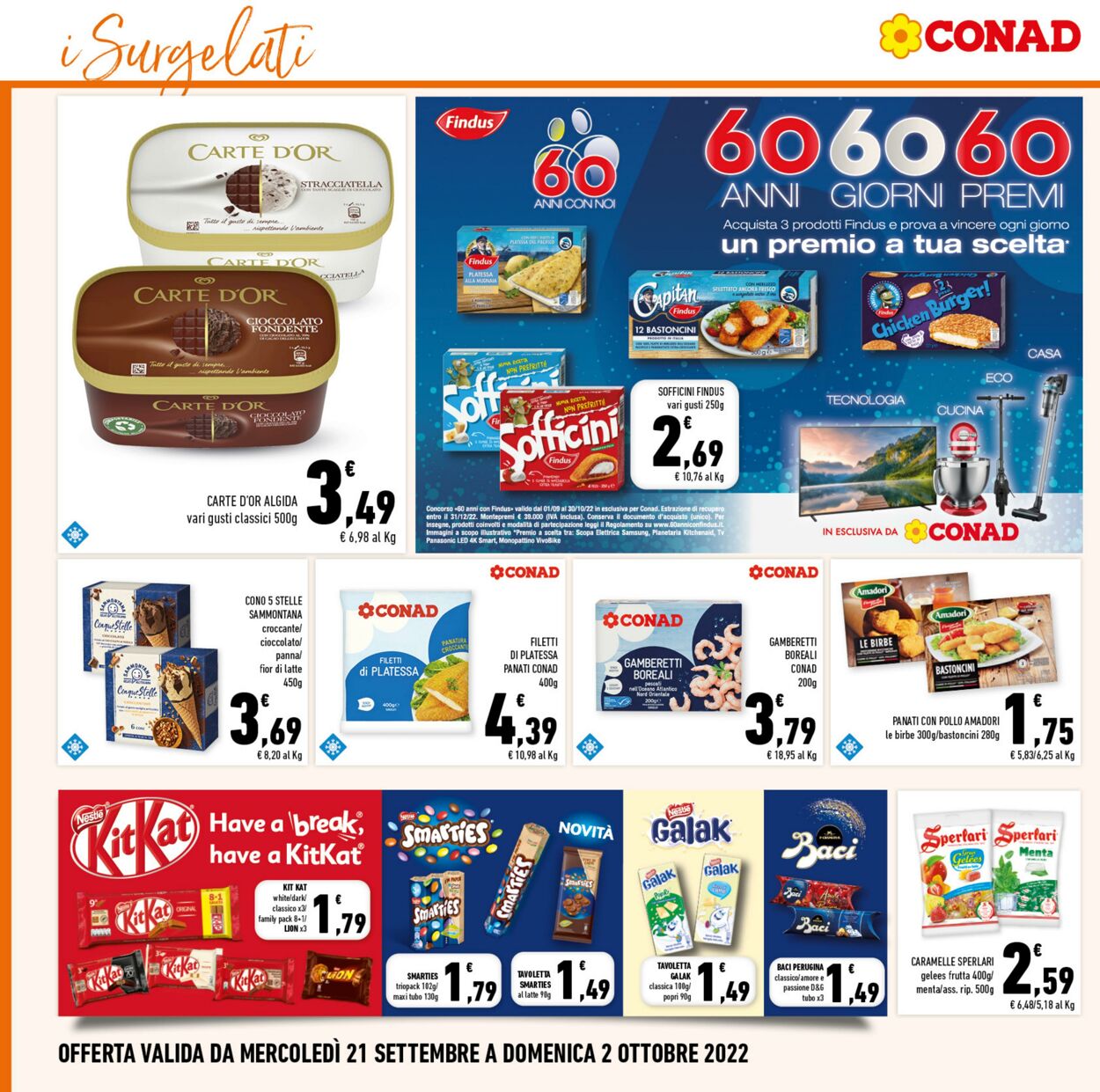 Volantino Conad 21.09.2022 - 02.10.2022