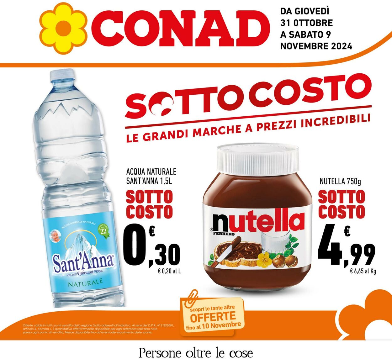 Volantino Conad 31.10.2024 - 09.11.2024