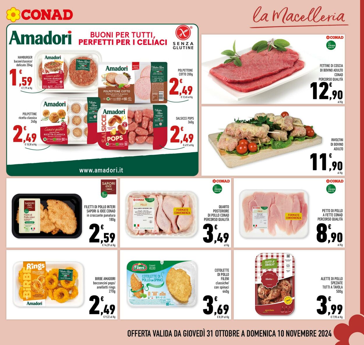 Volantino Conad 31.10.2024 - 09.11.2024