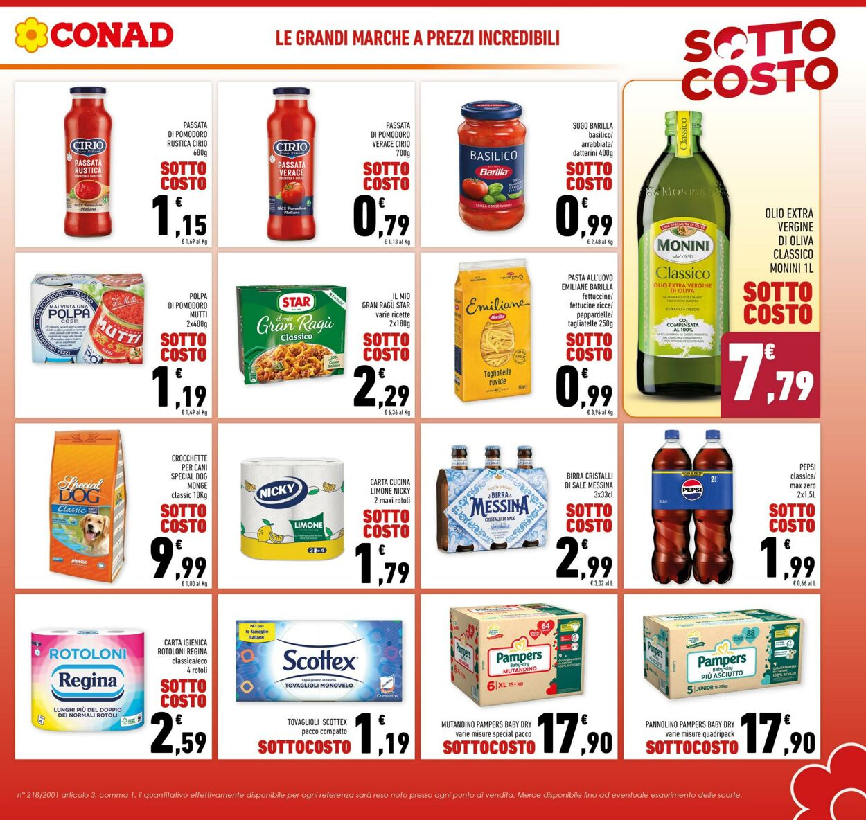 Volantino Conad 31.10.2024 - 09.11.2024