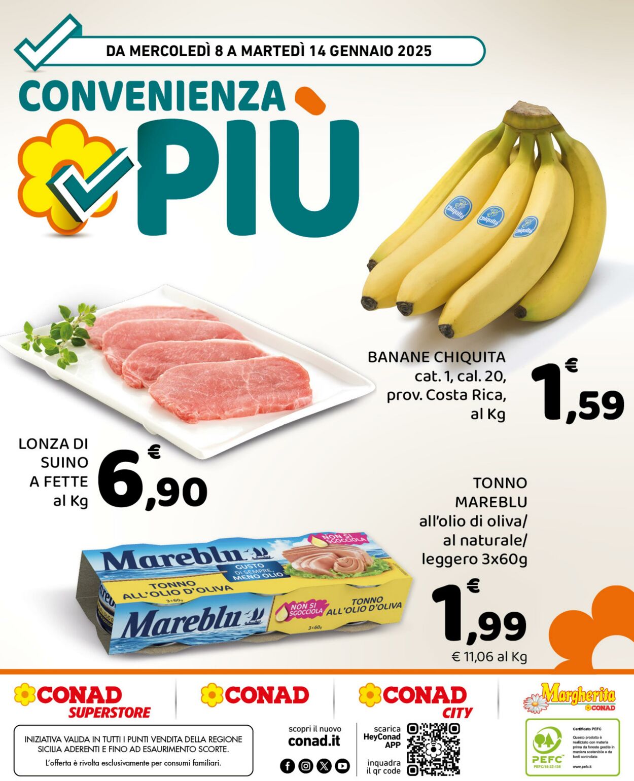 Volantino Conad 08.01.2025 - 14.01.2025