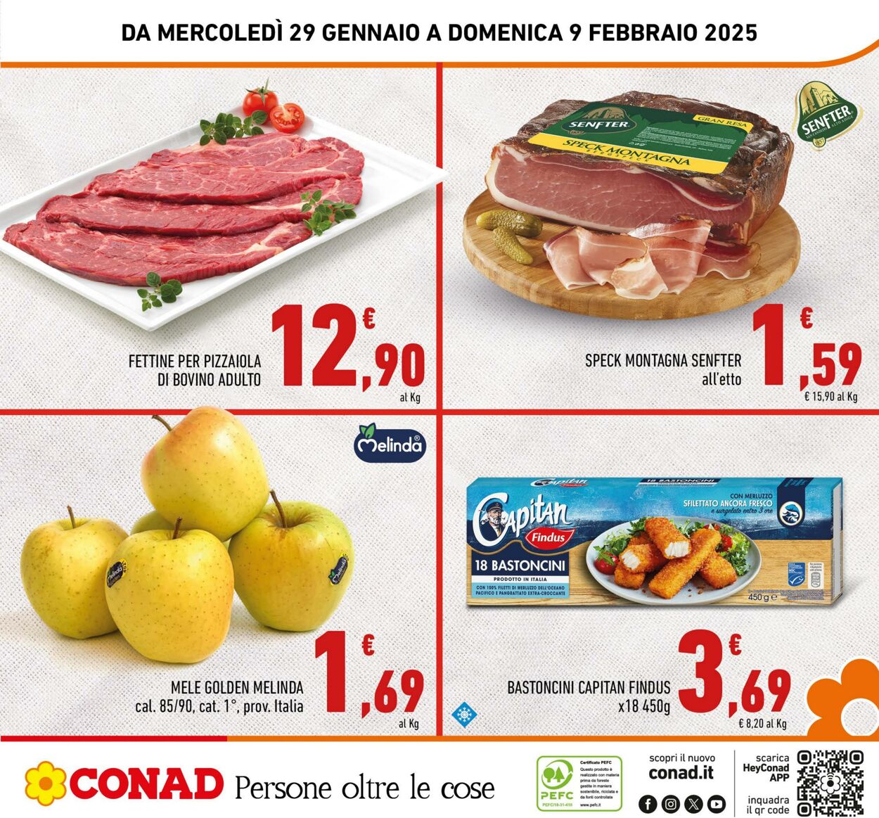 Volantino Conad 29.01.2025 - 09.02.2025