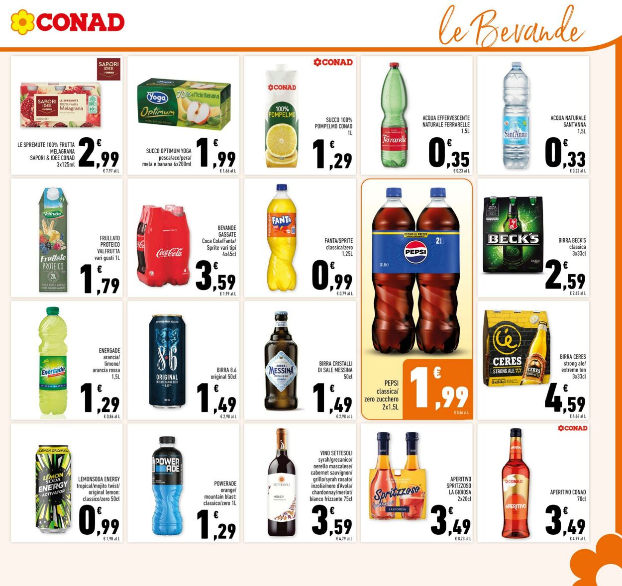 Volantino Conad 29.01.2025 - 09.02.2025