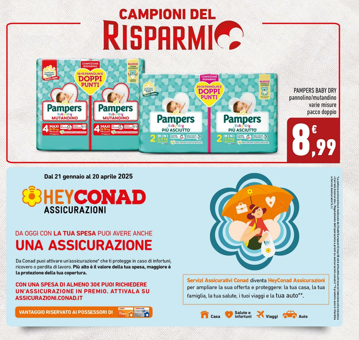 Volantino Conad 29.01.2025 - 09.02.2025