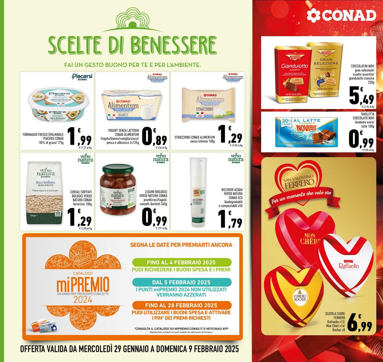 Volantino Conad 29.01.2025 - 09.02.2025