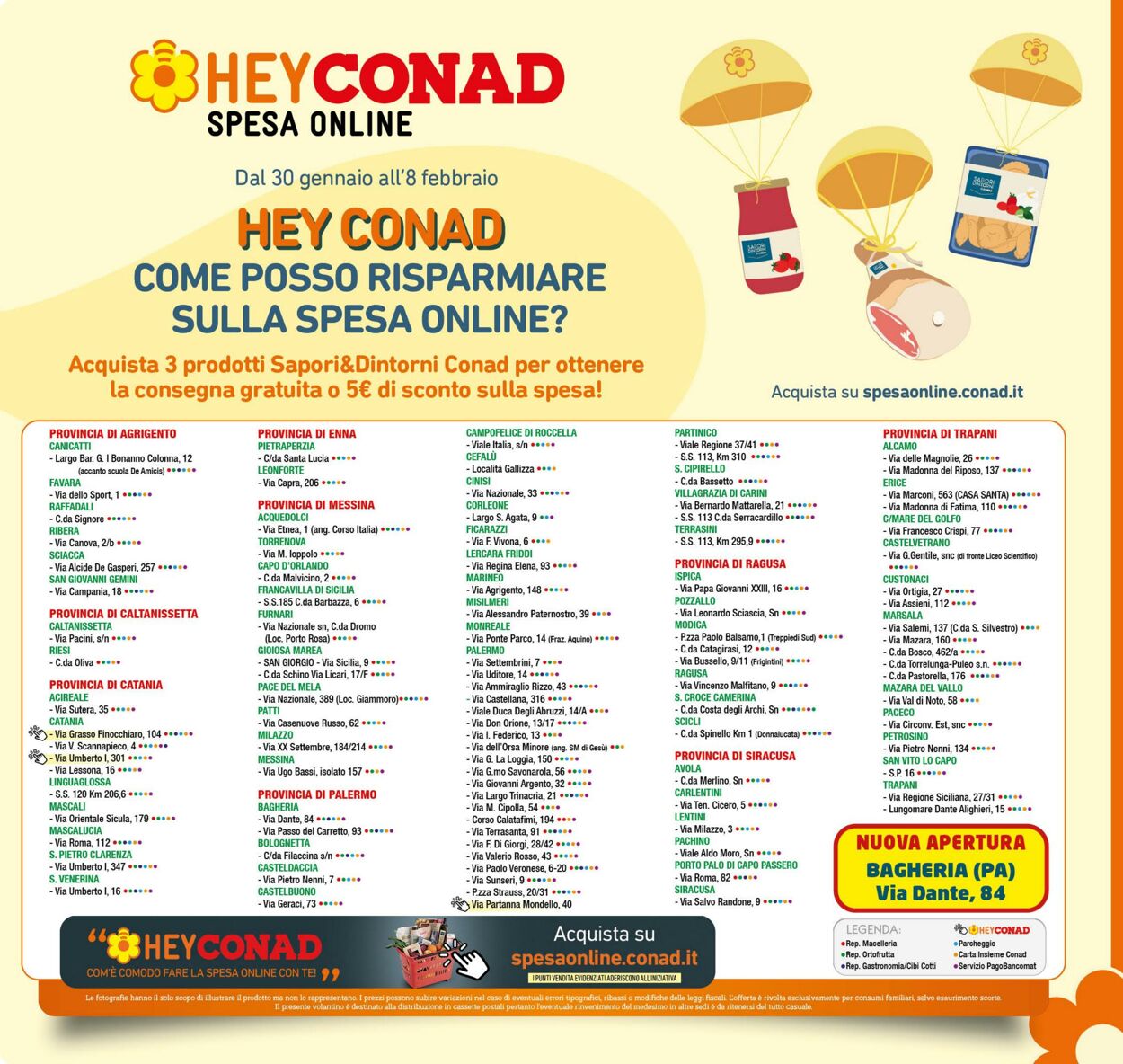 Volantino Conad 29.01.2025 - 09.02.2025