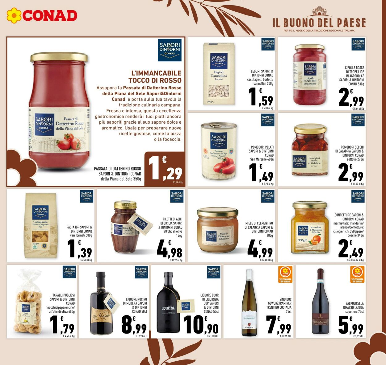 Volantino Conad 29.01.2025 - 09.02.2025