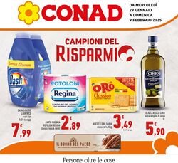 Volantino Conad 29.01.2025 - 09.02.2025