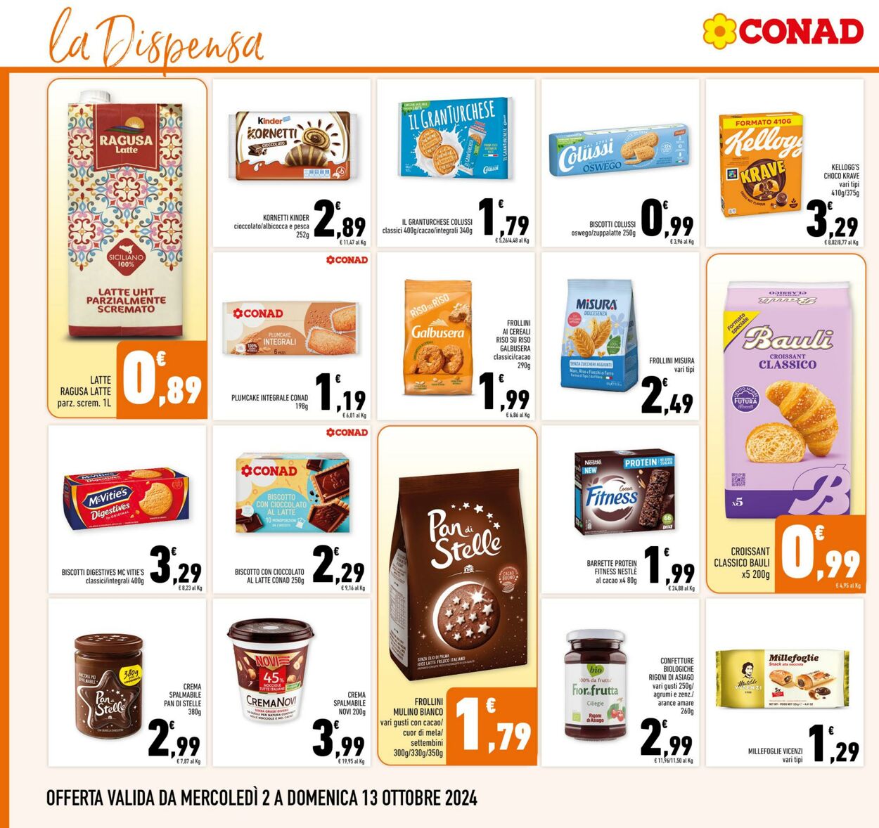 Volantino Conad 02.09.2024 - 13.10.2024