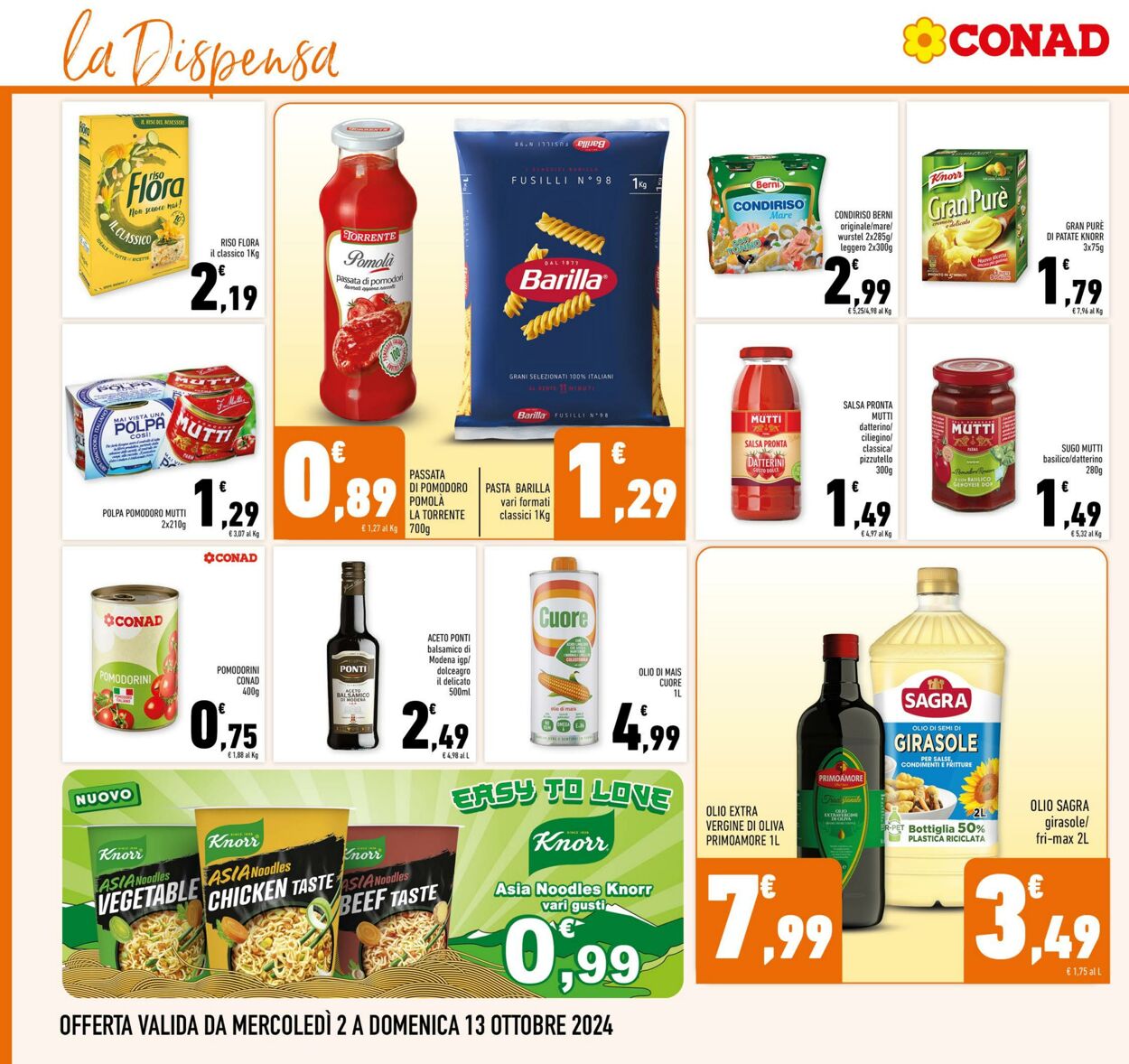 Volantino Conad 02.09.2024 - 13.10.2024