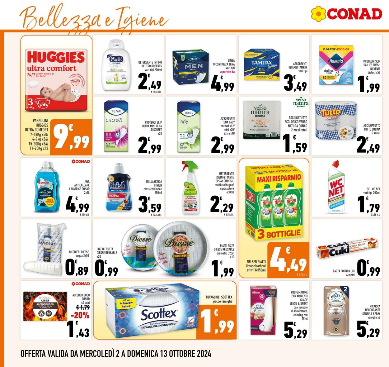 Volantino Conad 02.09.2024 - 13.10.2024