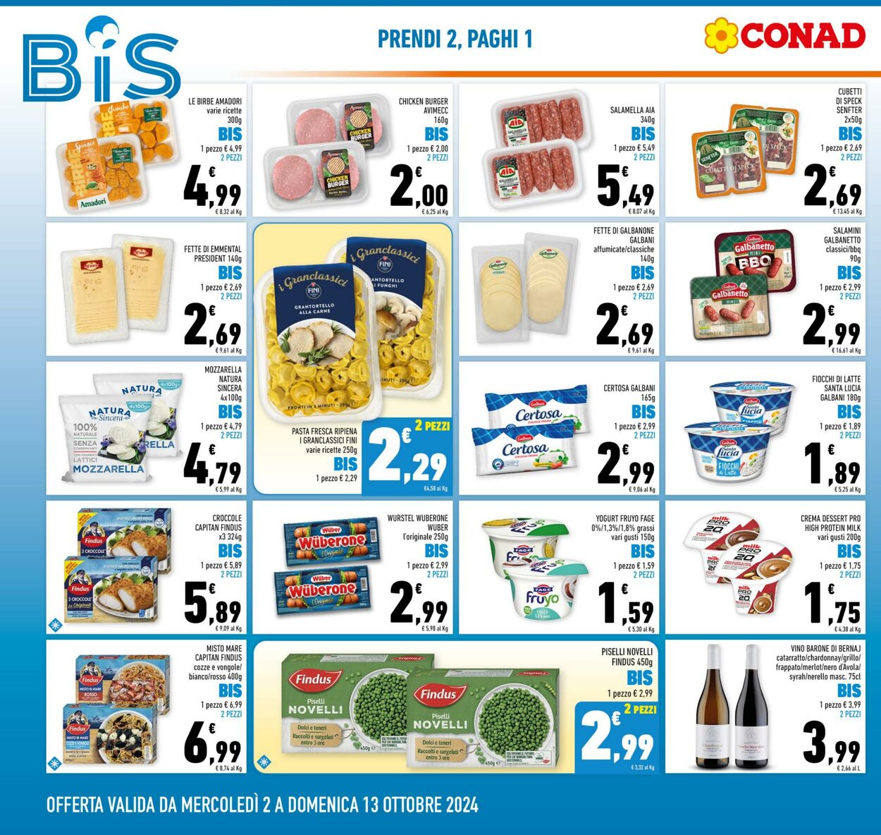 Volantino Conad 02.09.2024 - 13.10.2024