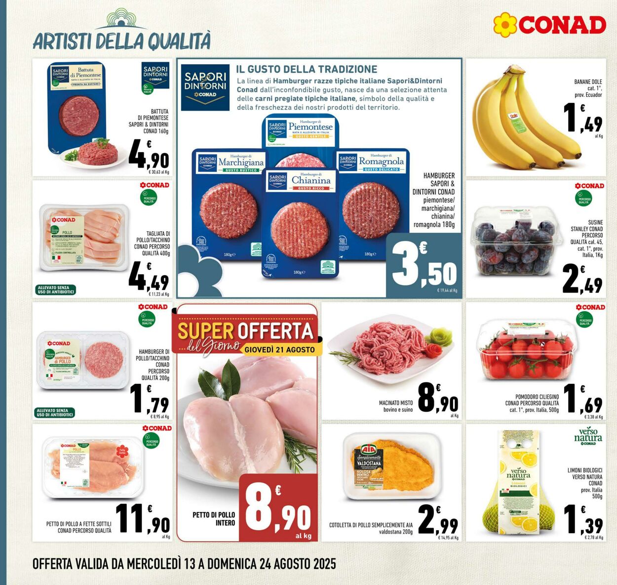 Volantino Conad 20.08.2025 - 20.08.2025
