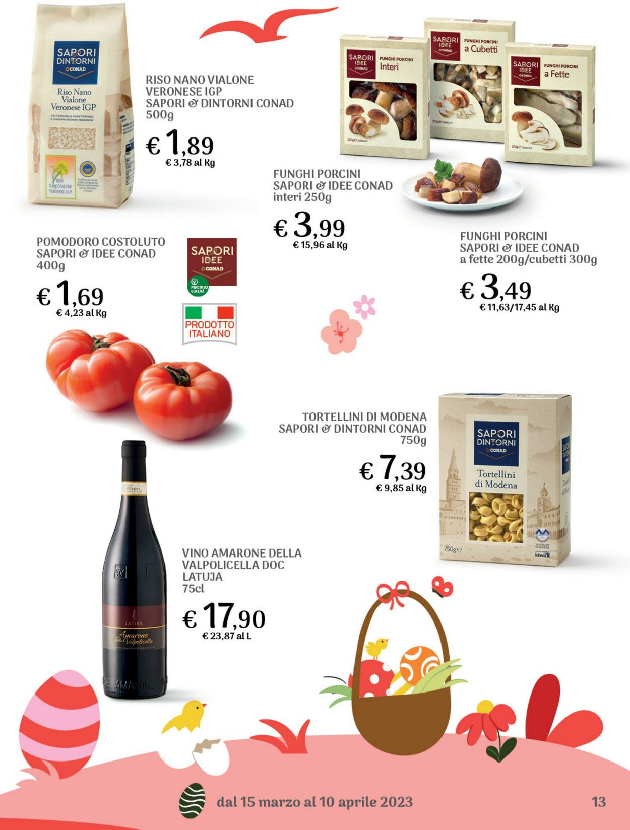 Volantino Conad 15.03.2023 - 10.04.2023