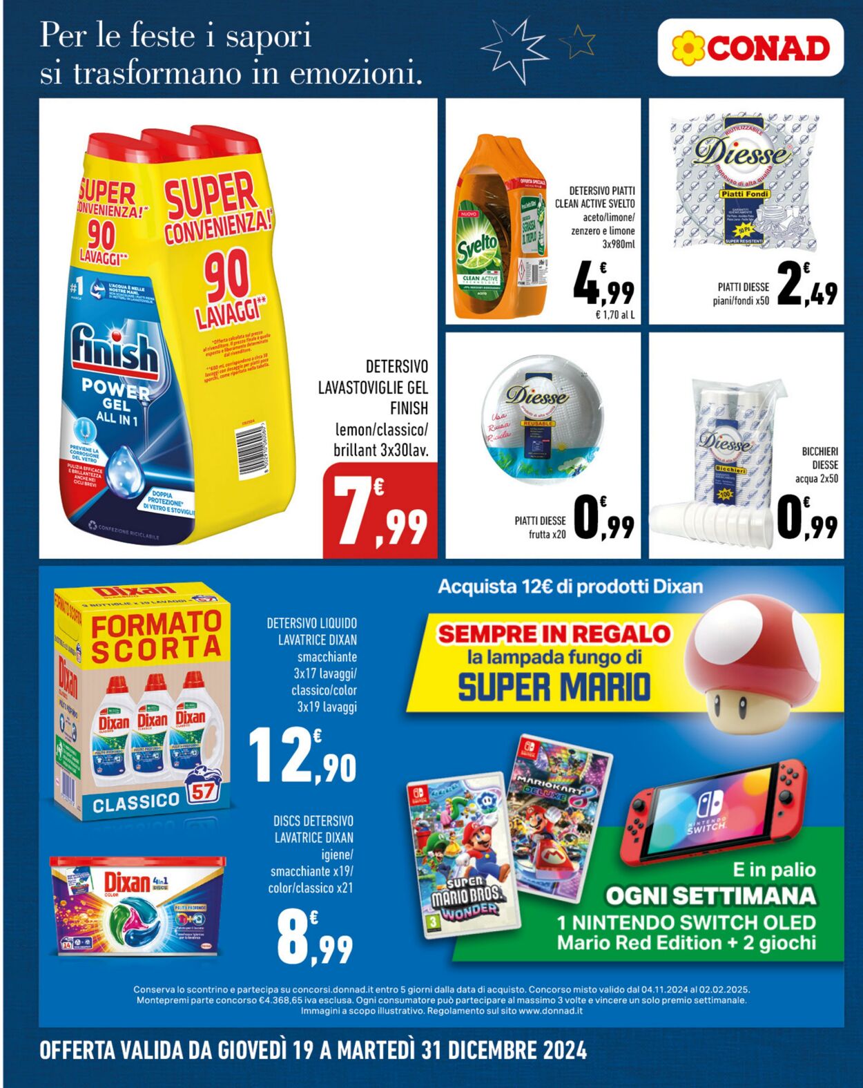 Volantino Conad 19.12.2024 - 31.12.2024