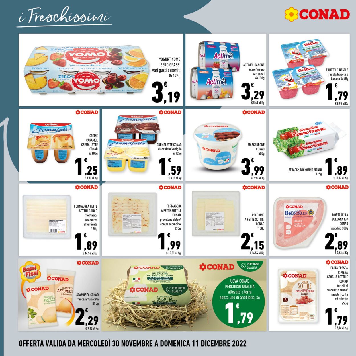 Volantino Conad 30.11.2022 - 11.12.2022