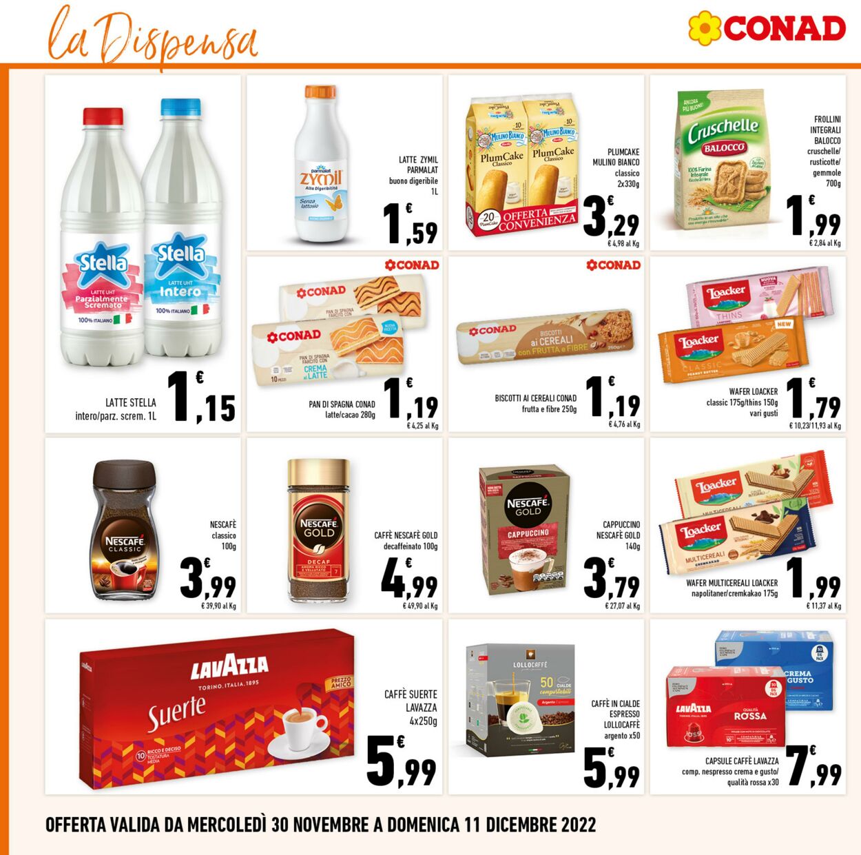 Volantino Conad 30.11.2022 - 11.12.2022