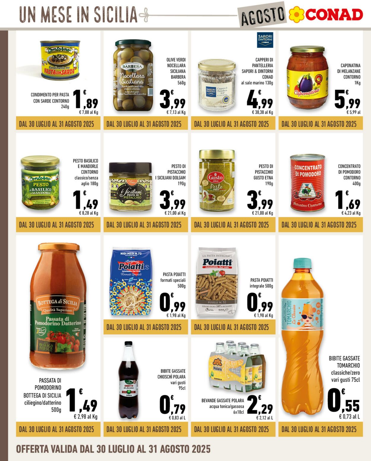 Volantino Conad 07.08.2025 - 07.08.2025