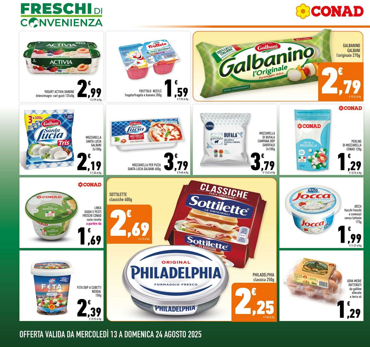 Volantino Conad 14.08.2025 - 14.08.2025