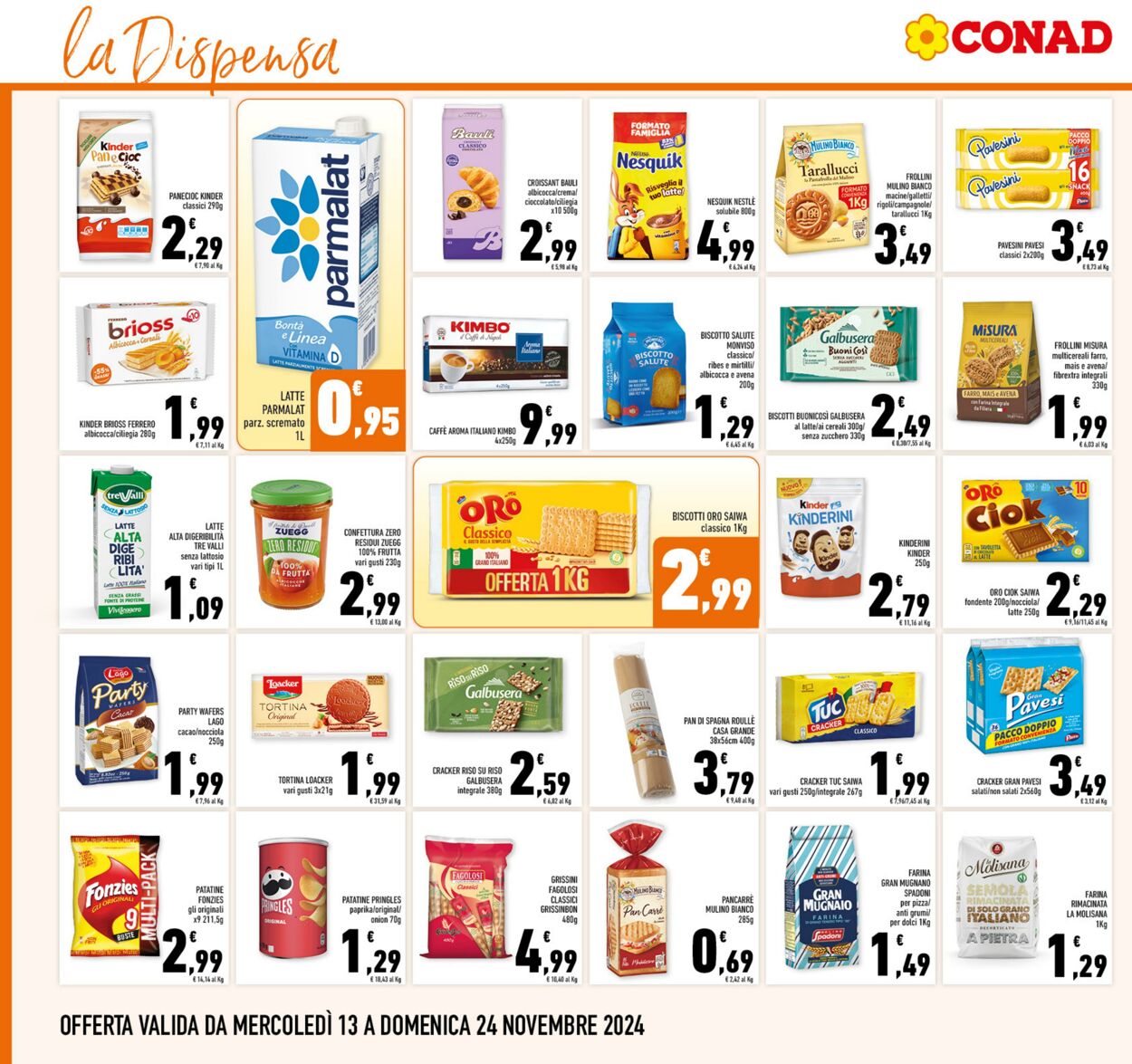 Volantino Conad 13.11.2024 - 24.11.2024