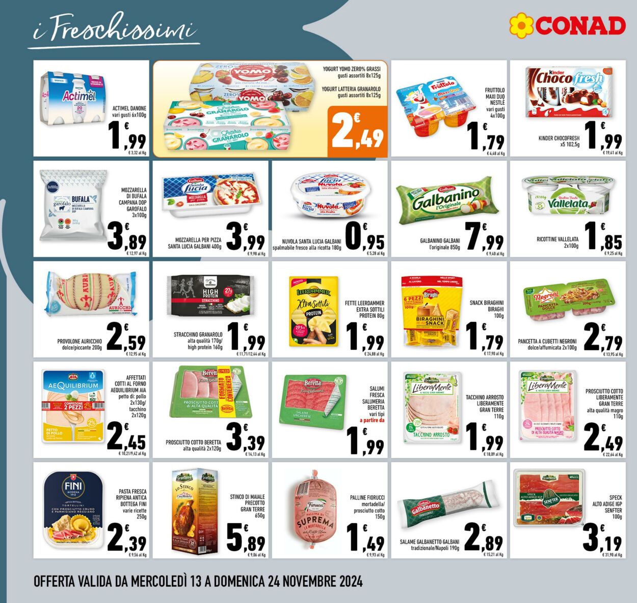 Volantino Conad 13.11.2024 - 24.11.2024