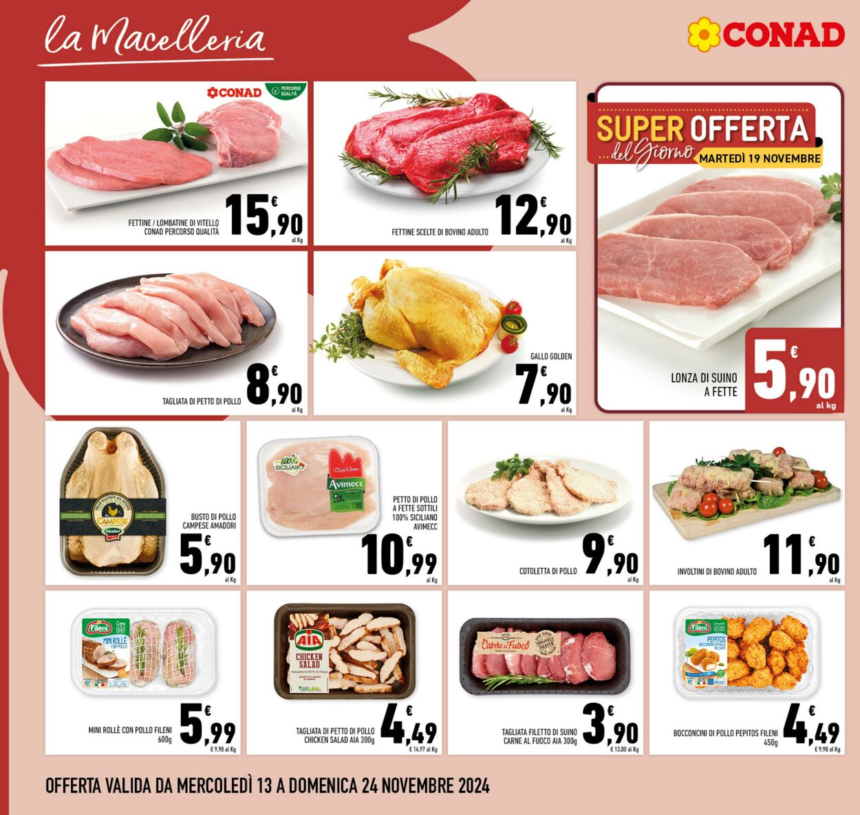 Volantino Conad 13.11.2024 - 24.11.2024