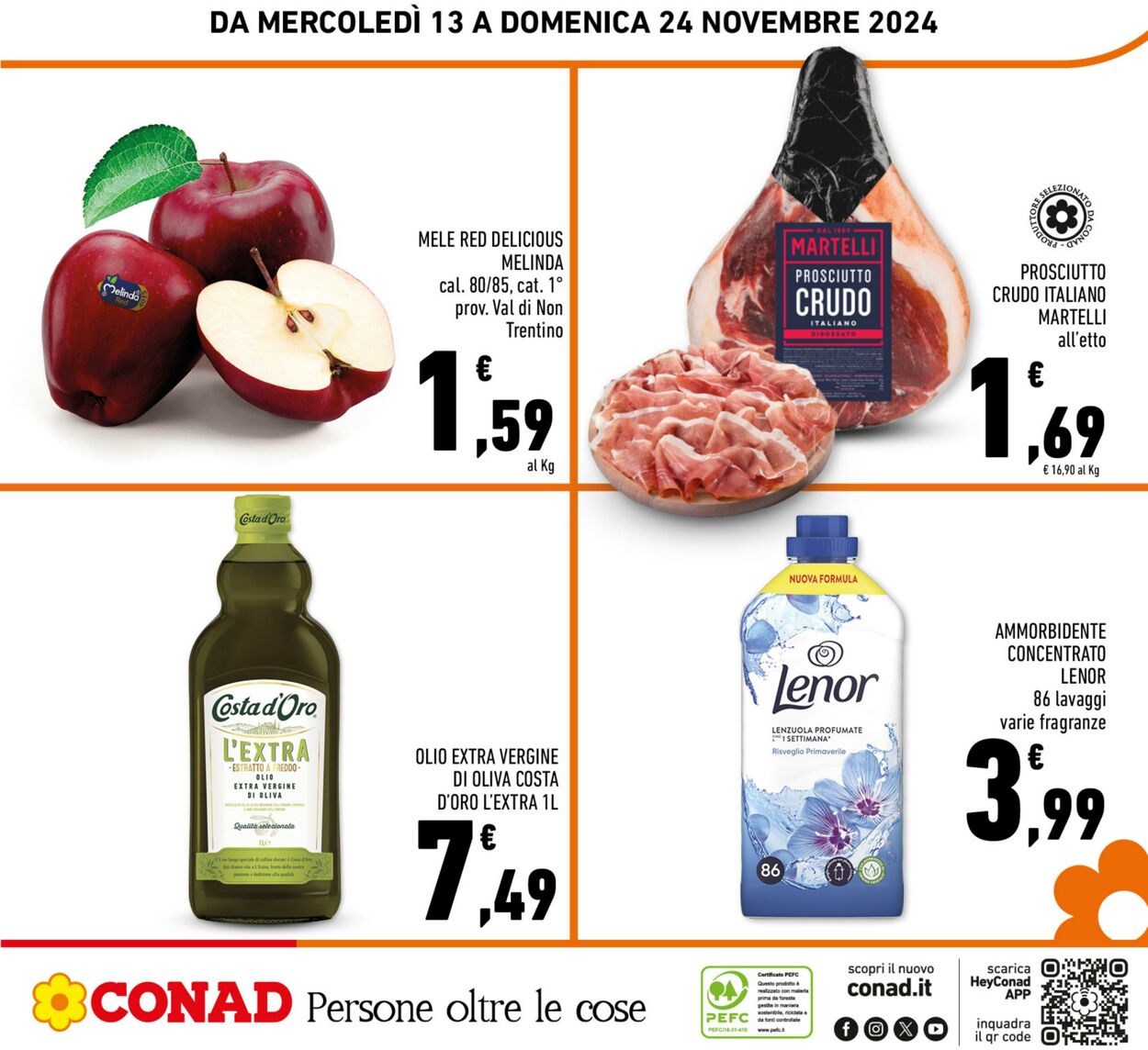 Volantino Conad 13.11.2024 - 24.11.2024