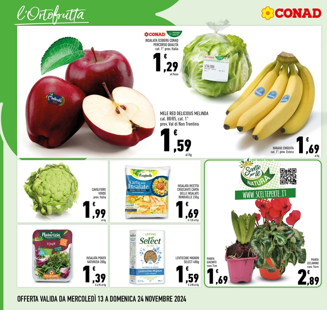 Volantino Conad 13.11.2024 - 24.11.2024