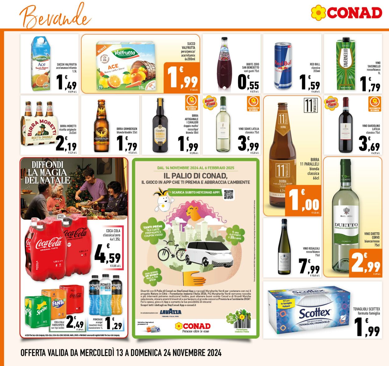 Volantino Conad 13.11.2024 - 24.11.2024