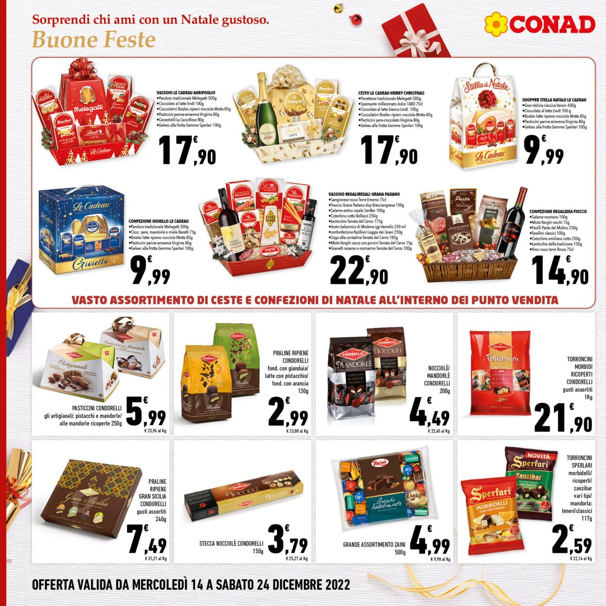 Volantino Conad 14.12.2022 - 24.12.2022