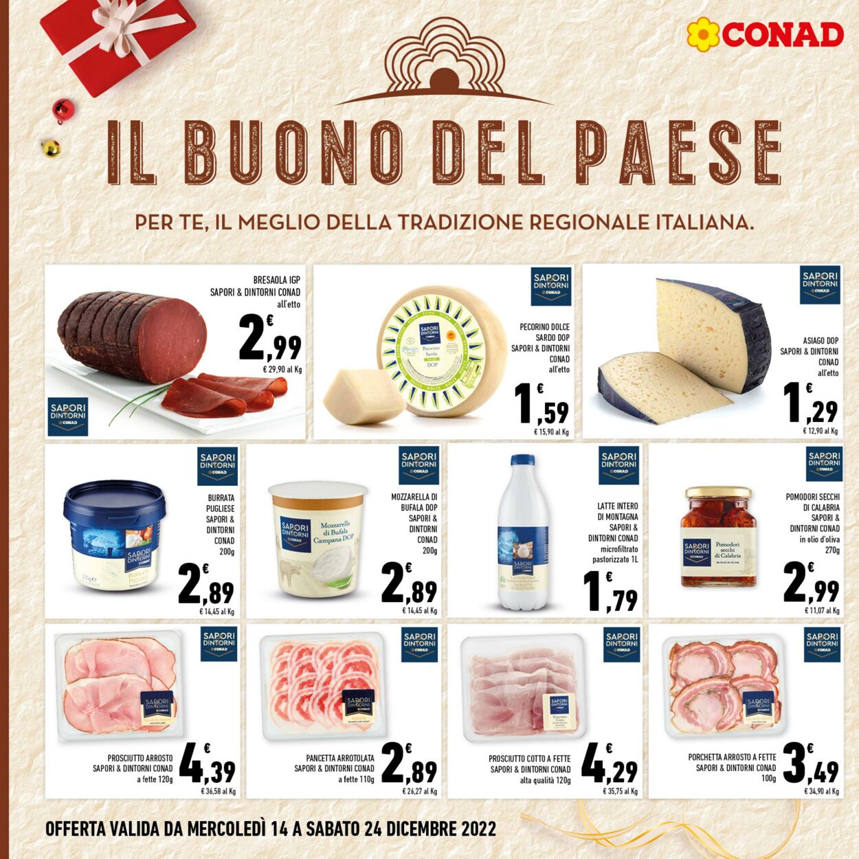 Volantino Conad 14.12.2022 - 24.12.2022