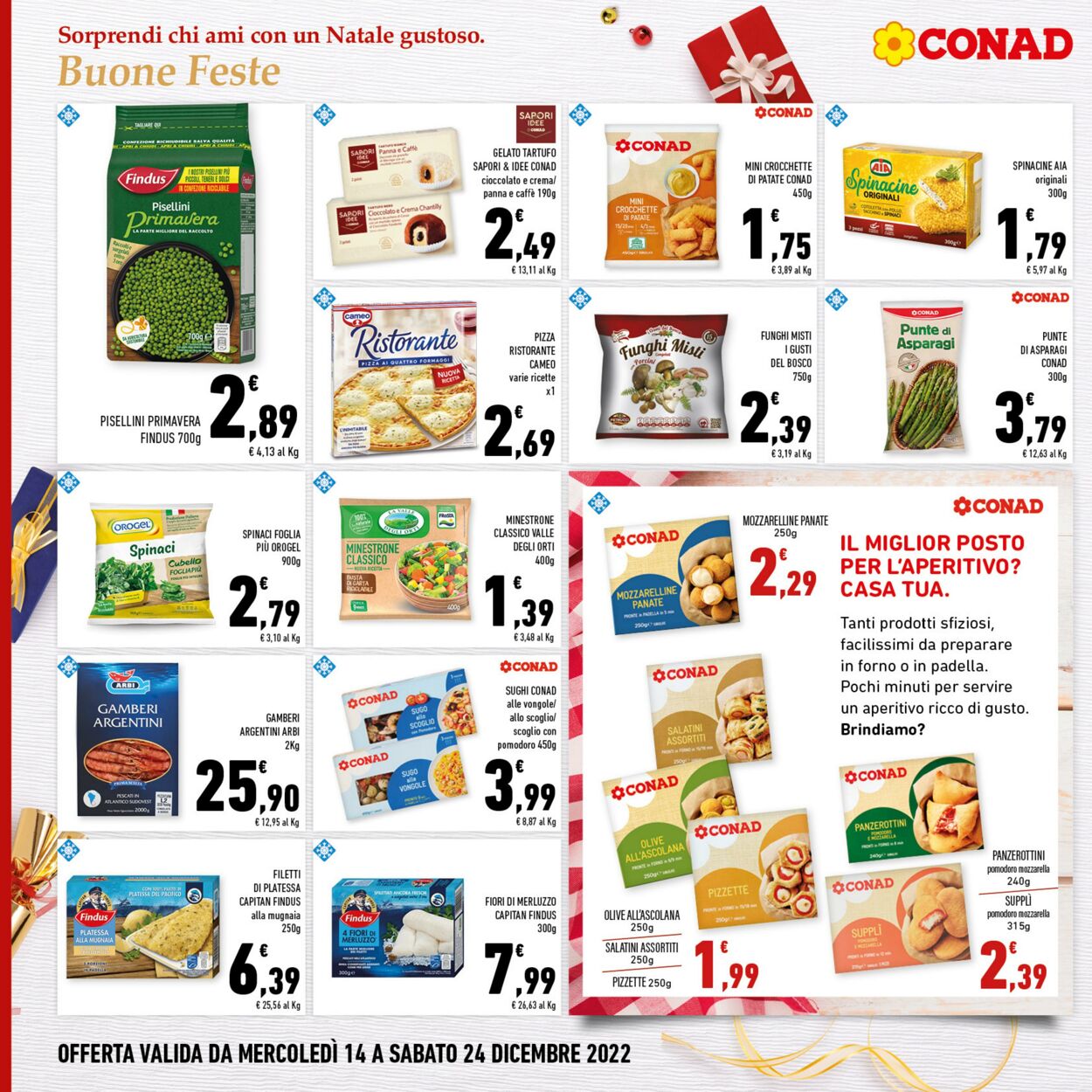 Volantino Conad 14.12.2022 - 24.12.2022