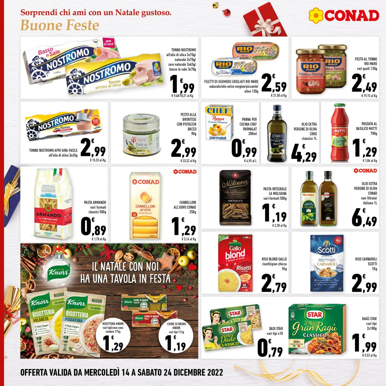 Volantino Conad 14.12.2022 - 24.12.2022