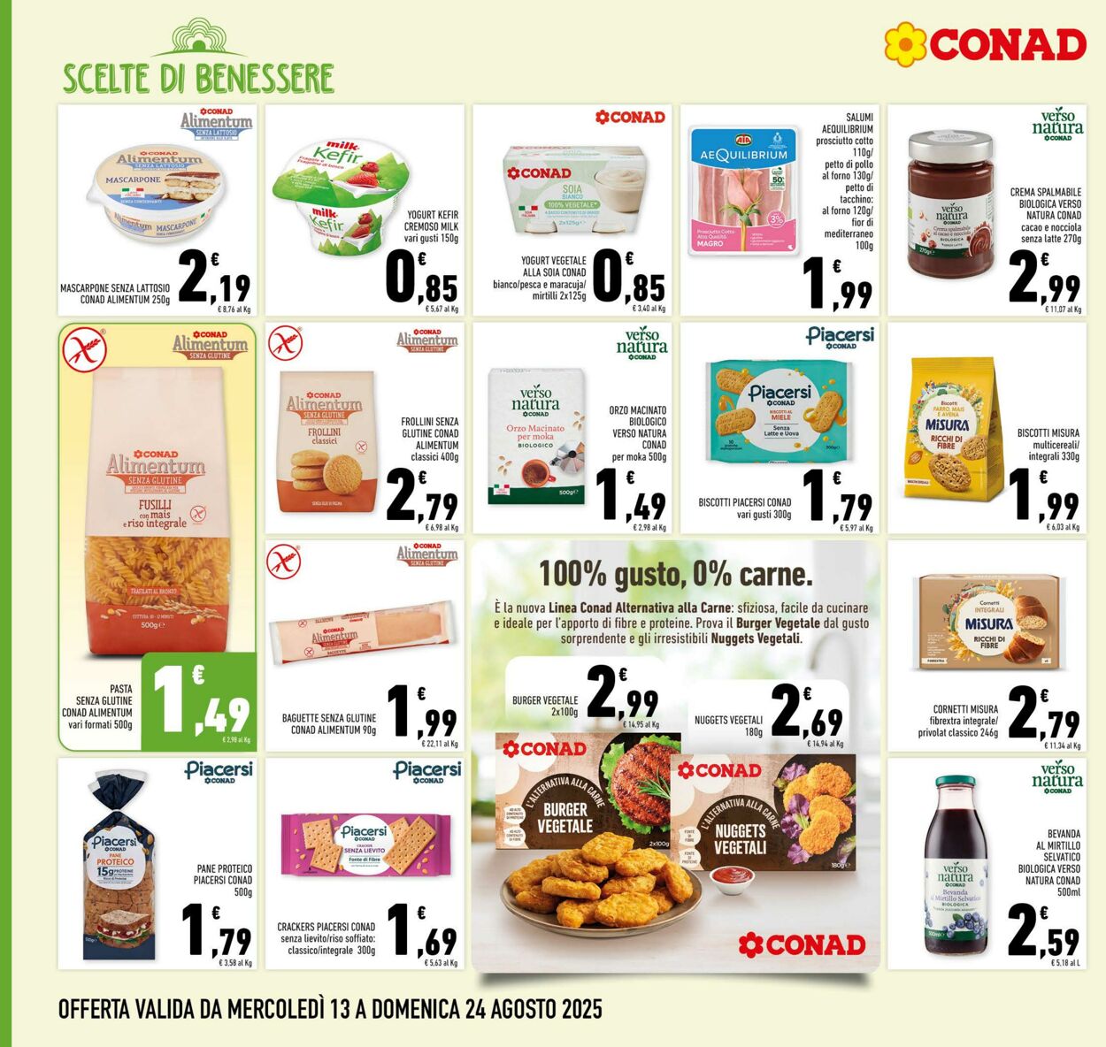 Volantino Conad 13.08.2025 - 13.08.2025